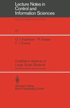 Qualitative Aspects of Large Scale Systems - Franksen, O. I.;Falster, P.;Evans, F. J.