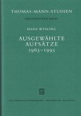 Ausgewählte Aufsätze 1963-1995