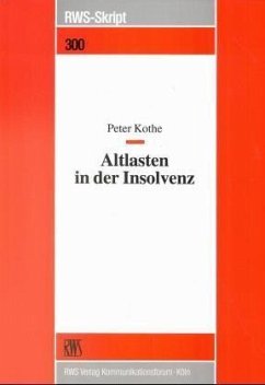 Altlasten in der Insolvenz - Kothe, Peter