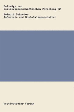 Cover Industrie und Sozialwissenschaften
