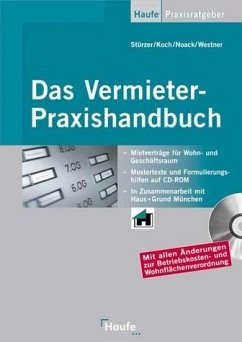 Das Vermieter Praxishandbuch: Mit allen Änderungen zur Betriebskosten- und Wohnflächenverordnung. (Haufe Praxis-Ratgeber)