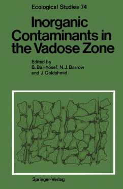 Inorganic Contaminants in the Vadose Zone. - Bar-Yosef, B. / Barrow, N.J. / Goldshmid, J. (Eds.)
