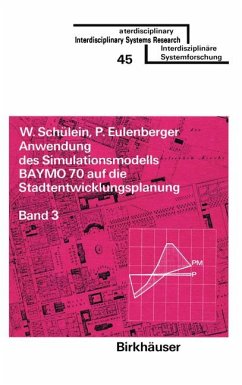 Anwendung des Simulationsmodells BAYMO 70 auf die Stadtentwicklungsplanung - Schülein; Eulenberger