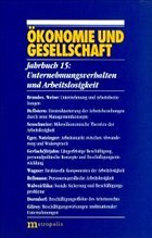 Unternehmungsverhalten und Arbeitslosigkeit - BUCH - Gijsel, Peter de, Knut Gerlach und Jörg Glombowski