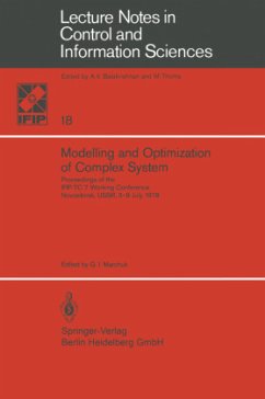 Modelling and Optimization of Complex System