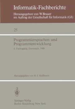 Programmiersprachen und Programmentwicklung