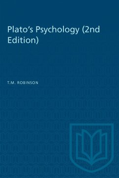 Plato's Psychology (2nd Edition) - Robinson, T M