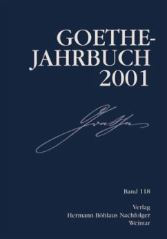 Goethe Jahrbuch - Loparo, Kenneth A.