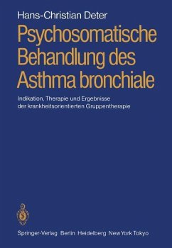 Psychosomatische Behandlung des Asthma bronchiale - Deter, Hans-Christian