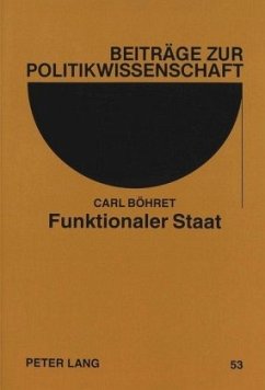 Funktionaler Staat - Böhret, Carl