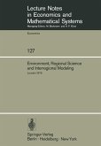 Environment, Regional Science and Interregional Modeling