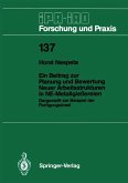 Ein Beitrag zur Planung und Bewertung Neuer Arbeitsstrukturen in NE-Metallgießereien