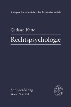 Cover Rechtspsychologie