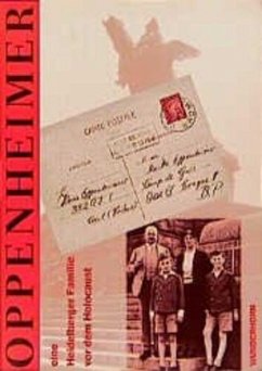 Oppenheimer, Eine Heidelberger Familie vor dem Holocaust - Moraw, Frank (Hrsg.)