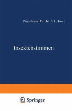 Cover Insektenstimmen (Verständliche Wissenschaft, 88) S. L. Tuxen. [Aus d. Dän.]