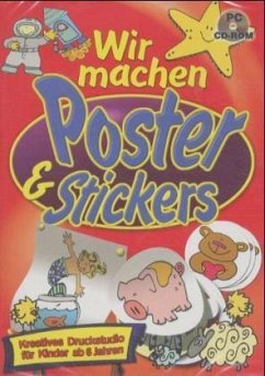 Wir machen Poster & Sticker, 1 CD-ROM