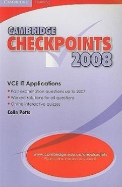 Cambridge Checkpoints VCE IT Applications - Potts, Colin