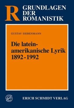 Die lateinamerikanische Lyrik 1892-1992 - Siebenmann, Gustav