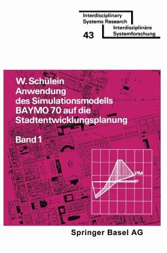 Anwendung des Simulationsmodells BAYMO 70 auf die Stadtentwicklungsplanung - Schülein