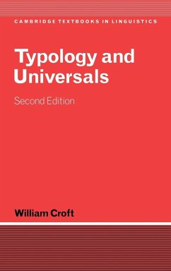 Typology and Universals - Croft, William