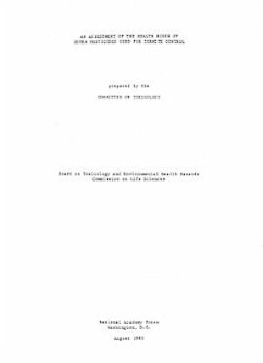 An Assessment of the Health Risks of Seven Pesticides Used for Termite Control - Division On Earth And Life Studies; Commission On Life Sciences; Board on Toxicology and Environmental Health Hazards; Committee on Toxicology