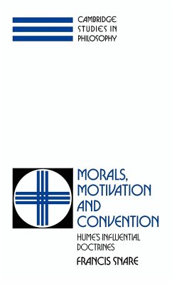 Morals, Motivation, and Convention - Snare, Francis