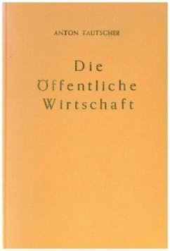 Cover Die öffentliche Wirtschaft.