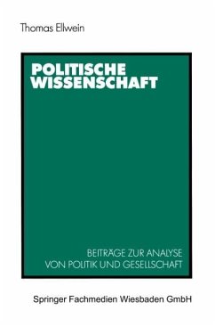 Politische Wissenschaft - Ellwein, Thomas