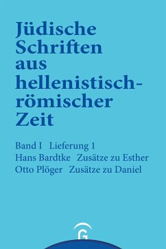 Zusätze zu Esther. Zusätze zu Daniel - Bardtke, Hans; Plöger, Otto