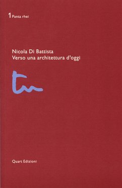 Cover DiBattista, N: Verso una architettura d'oggi