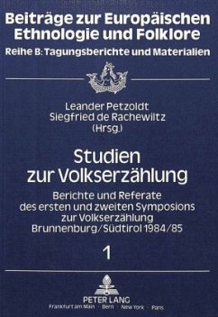 Studien zur Volkserzählung