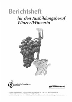 Cover Berichtsheft für den Ausbildungsberuf Winzer