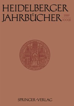 Heidelberger Jahrbücher - Loparo, Kenneth A.