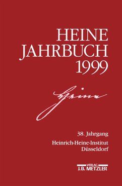 Cover Heine-Jahrbuch 1999