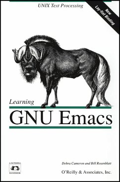 Learning the GNU Emacs - BUCH - Cameron, Deb and Bill Rosenblatt