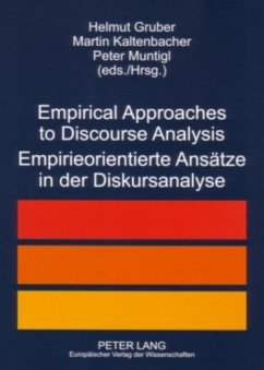 Empirical Approaches to Discourse Analysis- Empirieorientierte Ansätze in der Diskursanalyse