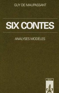 Cover Analyses modeles / Six contes
