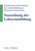 Neuordnung der Lehrerausbildung