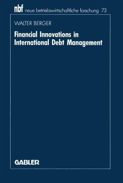 Financial Innovations in International Debt Management - Berger, Walter