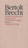 Prosa / Werke, Große kommentierte Berliner und Frankfurter Ausgabe 18, Tl.3