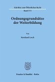 Ordnungsgrundsätze der Weiterbildung.