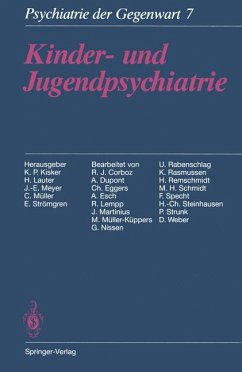 Psychiatrie der Gegenwart, Bd. 7: Kinder- und Jugendpsychiatrie.