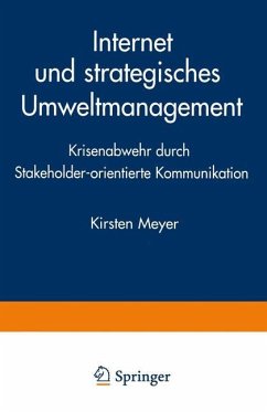 Internet und strategisches Umweltmanagement - Meyer, Kirsten