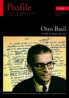 Cover Otto Basil und die Literatur um 1945