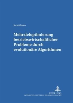 Cover Mehrzieloptimierung betriebswirtschaftlicher Probleme durch evolutionäre Algorithmen