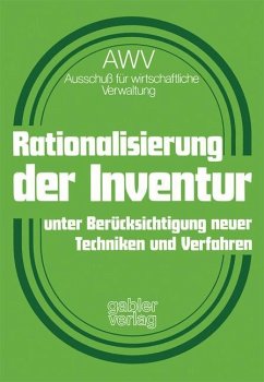 Rationalisierung der Inventur unter Berücksichtigung neuer Techniken und Verfahren - Loparo, Kenneth A.