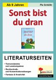 Renate Welsh 'Sonst bist du dran', Literaturseiten