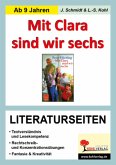 Peter Härtling 'Mit Clara sind wir sechs', Literaturseiten