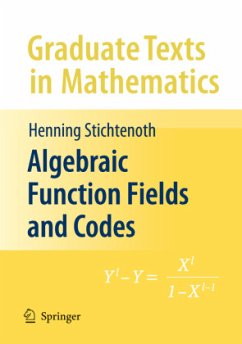 Algebraic Function Fields and Codes - Stichtenoth, Henning