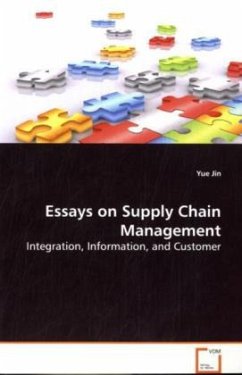 Essays on Supply Chain Management